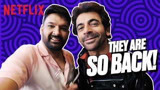 Kapil Sharma and Sunil Grover REUNITE  Netflix India [upl. by Tnomyar220]