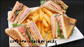 How to Make Club Sandwiches  Club Sandwich Recipe [upl. by Tharp717]