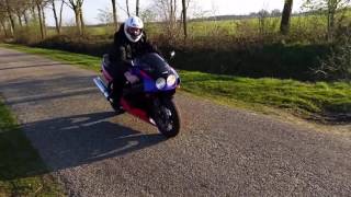 Kawasaki ZXR750 Test speed acceleration 0100 amp 0200  FUR3 [upl. by Evita]