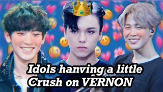 Idols being whipped for Vernon from Seventeen [upl. by Mohn]