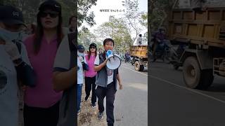 Dharan to Vedetar को बाटो सफा गर्दै Harka Sampang binodpradhan harkasampang [upl. by Nolyd]