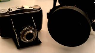 Ansco Speedex Medium Format Camera Overview [upl. by Enitsirt]