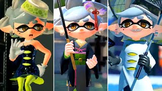 Evolution of Marie in Splatoon Games 20152022 [upl. by Tyrus]