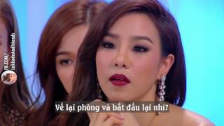 Vietsub The Face thailand Mùa 2 Lukkade chê Cris làm màu xem màn drama giữa Cris và Bee [upl. by Aisetra]