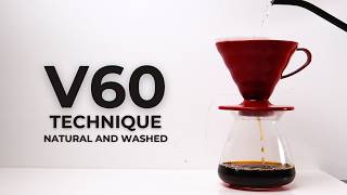 V60 Technique You Need to Brew Natural and Washed Coffee [upl. by Avaria]