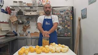 Limoncello di Capri fatto in casa [upl. by Sirtemed]