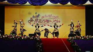 2023 STATE SCHOOL KALOLSAVAM HSS GROUP DANCE 102 [upl. by Alimrahs]