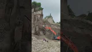 The process of digging the soil mountain [upl. by Maya]