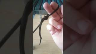 Double Slip Knot knot survival knot craft diy knotskills [upl. by Rosena447]