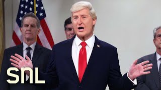 Trump Courthouse Cold Open  SNL [upl. by Yrrehc282]