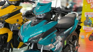 Yamaha Sniper 155 2024 V2 Blue  Y16ZR 155 2024 Black  MX King 155 2024 Blue  Exciter 155 2024 [upl. by Nahtanaoj]