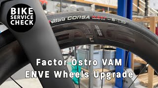 Factor Ostro VAM ENVE Wheels Upgrade [upl. by Eiraminot]