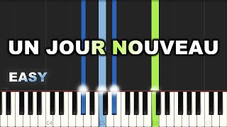 Jonathan C Gambela  Un Jour Nouveau  EASY PIANO TUTORIAL BY Extreme Midi [upl. by Elimac]