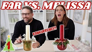 FAR VS MELISSA  VLOGMAS ER IGANG [upl. by Nomla]