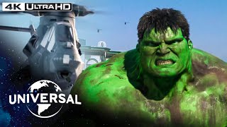 THE INCREDIBLE HULK 2008 University Battle HD Hulk Smash [upl. by Dhaf]