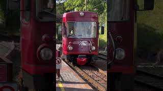 Ferrovia del Renon Partenza dalla stazione di Collalbo Rittner bahn Abfahrt von Klobenstein [upl. by Filia]