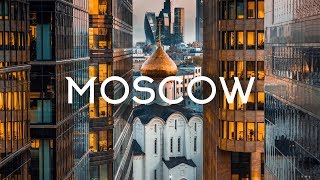 Moscow Russia Aerial Drone 4K Timelabpro [upl. by Tnecillim556]