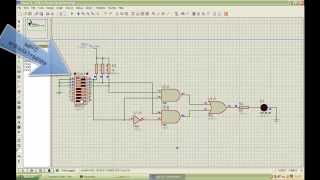 Multiplexor 2 a 1 con compuertas logicas [upl. by Jarl814]