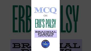 MCQ on Erbs Palsy MCQ on Brachial Plexus Injury anatomymcq shorts [upl. by Brom245]