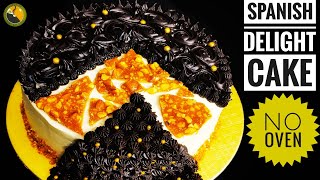 A Perfect SPANISH DELIGHT CAKE  അപാര taste ആ😋 No Oven Spanish Delight Cake Chikkus Dine Ep281 [upl. by Xylina]