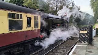 Repton 926 departing Goathland [upl. by Cynth]