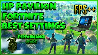 Hp Pavilion Gaming Laptop Best Graphics Settings For Fortnite [upl. by Luhey]