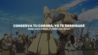 Vinland Saga Op 2  MAN WITH A MISSION  Dark Crow  Sub Español Romaji [upl. by Hollah]