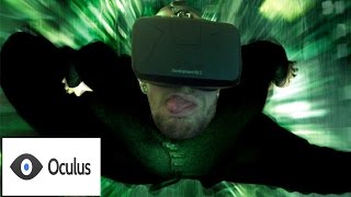 ENTERING THE MATRIX FOR REAL  MatrixVR  Oculus Rift DK2 [upl. by Assirolc]