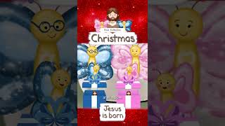 MERRY CHRISTMAS · BIBLE STORIES FOR CHILDREN KIDS · ANIMATED CARTOON JESUS shorts [upl. by Ewold]