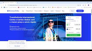 Veja como cadastrar no Remessa Online para receber DólarEuro [upl. by Nuawad]