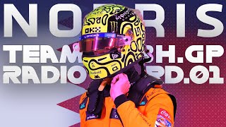 Best of Lando Norris Team Radio from Sakhir  2024 Bahrain [upl. by Harriet]