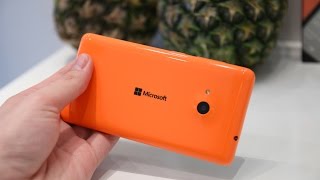 Microsoft Lumia 535 HandsOn Deutsch  SwagTab [upl. by Aleehs]