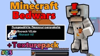 Bedwars Texturepack Mixpack V2 minimichecker Release  Minecraft Bedwars 05 Mit Spoo und Lumpi [upl. by Ah]