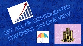 ecas mutual funds consolidated account statement  eCAS   How to get mutual funds statement [upl. by Berhley]