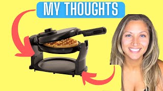 Bella Waffle Maker Review  Rotating Waffle Maker [upl. by Bowen239]