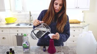 3 DIY Cleaners I Use Every Day in My Home My Favorite Cleaning Products [upl. by Aehtla]