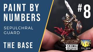 Sepulchral Guard Paint Guide  The Base Paint by Numbers 8 [upl. by Braca]