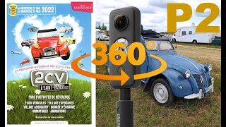 national 2CV 2022 tour du site  version 360° partie2  bragardeuche 2022 saint dizier 52 [upl. by Nudd]