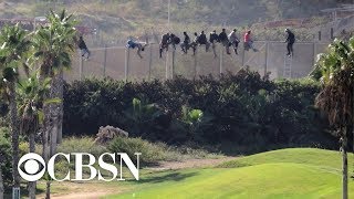 How a border wall works in Melilla Spain a gateway between Europe and Africa [upl. by Oniliuqnart706]