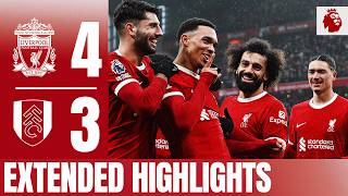 Mac Allister Endo amp Trent Score 4 FANTASTIC Goals Liverpool 43 Fulham  Extended Highlights [upl. by Leonie]