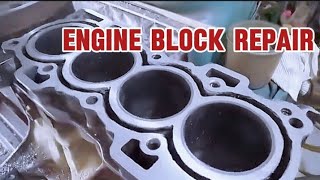 ENGGINE BLOCK REPAIR [upl. by Edak]