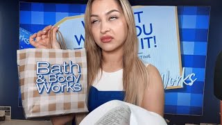 ASMR Rude Bath amp Body Works Sales Associate Roleplay 🛍️😒 [upl. by Cowles]