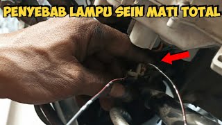 Cara Perbaiki Lampu Sein Mati Total Pada Honda Vario 110 Fi [upl. by Hendrickson]