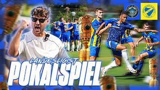 SCHAFFEN WIR ES IN DIE TOP32 BERLINS🏆⚽️ Enges Spiel gegen Landesligisten💙 [upl. by Aropizt589]