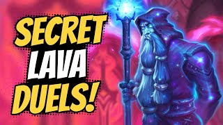 Secret Lava Duels Control Infuse Shaman  Hearthstone [upl. by Aihsinyt183]