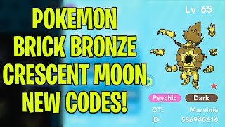 NEW Pokemon Brick Bronze Codes  Roblox PBB Project Crescent Moon Codes October 2024 [upl. by Assenahs479]