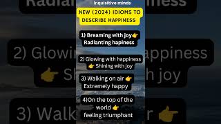 New idioms to show happiness [upl. by Tonkin224]