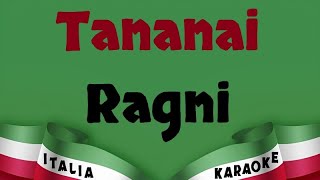 Tananai  Ragni Karaoke Versione Italia Karaoke [upl. by Ohcamac952]