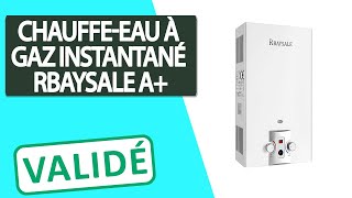 Avis Chauffe Eau à Gaz Instantané de Classe énergétique A RBAYSALE [upl. by Atsirtal]