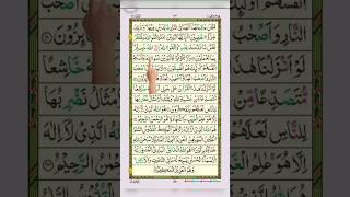 Shura hashorer aakhir 3Ayat tilawat shortsfeed [upl. by Nautna581]